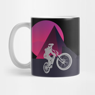 Fun MTB Cycling T-shirt Mug